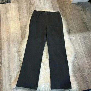 St. John sport high waist wide straight leg dress pants sz 4